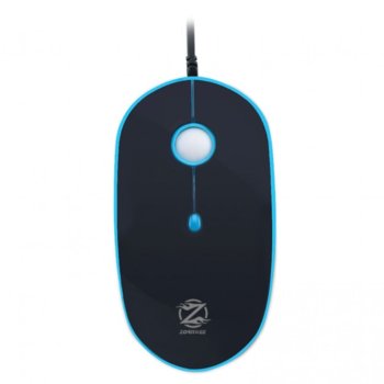 Мишка, ZornWee L200, Оптична(1600dpi),USB, черна image