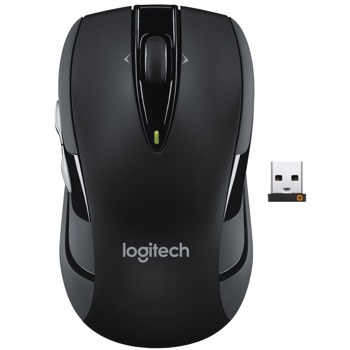 Мишка Logitech M545, безжична, оптична(1000 dpi), USB, черна | JAR Computers Logitech M545 WL BLACK