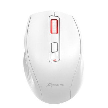 Мишка Xtrike ME GW-223 WH, оптична (3200 dpi), безжична, USB, бяла | JAR Computers Мишка Xtrike ME GW-223 WH