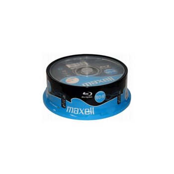 Оптичен носител BD-R media 25 Gb, Maxell, 25 бр. | JAR Computers Maxell Blueray BD-R 25 Gb ML-DB-BDR25-25PRINT