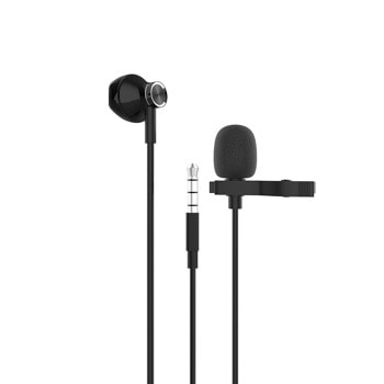 Слушалка Yookie YK1180, микрофон (тип брошка), USB Type-C, черна | JAR Computers Yookie YK1180 20556