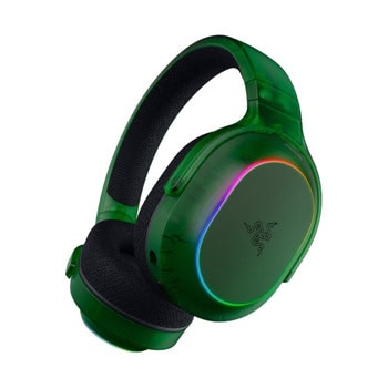 Слушалки Razer Barracuda X Chroma Phantom Green Edition, безжични, Bluetooth, USB, микрофон, 40mm Razer TriForce говорители, наушници с мемори пяна, гейминг, зелени | JAR Computers Razer Barracuda X Chroma RZ04-05220300-R3M1