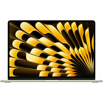 Лаптоп Apple MacBook Air 15.3 M3 (MC9K4ZE/A)(Starlight), осемядрен Apple M3 4.05GHz, 15.3" (38.86cm) Liquid Retina True Tone 500nits IPS Display, 24GB LPDDR5, 512GB SSD, 2x Thunderbolt 4, macOS | JAR Computers Apple MacBook Air 15.3 M3 24/512G Starl MC9K4ZE/A