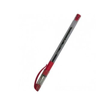 Химикалка Faber Castell 1425 Fine, червен цвят на писане, 0.7 mm, черна | JAR Computers Faber Castell 1425 Fine