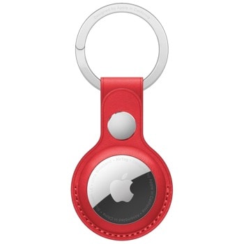 Apple AirTag Leather Key Ring RED MK103ZM/A