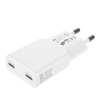 4smarts gan pdplug slim duos 2c 30w бял