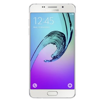 Samsung Galaxy A5 (СM-A510F)(бял), 5.2" (13.21 cm) Super AMOLED екран, осем-ядрен 1.6GHz, 2GB RAM, 16GB Flash памет (+microSD слот), 13.0 & 5.0 Mpix camera, Android, 155g | JAR Computers Samsung Galaxy A5 (2016) White SM-A510FZWABGL
