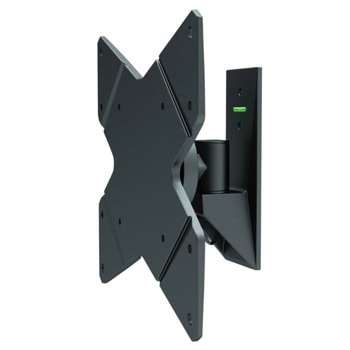Стойка за монитор/телевизор NewStar FPMA-W815, за екрани от 10" до 40", VESA 200x200 mm, макс до 20кг, регулируема, черен | JAR Computers NewStar FPMA-W815