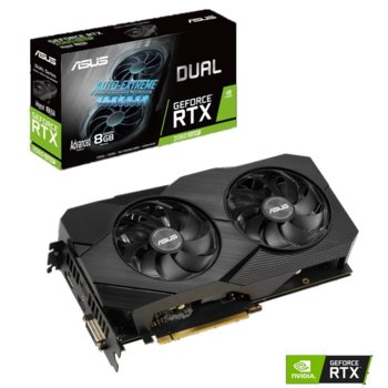 Видео карта Nvidia GeForce RTX 2060 Super, 8GB, Asus Dual Evo V2 Advanced Edition, PCI-E 3.0, GDDR6, 256bit, 1x DisplayPort, 2x HDMI, 1x DVI | JAR Computers ASUS GeForce RTX 2060 Dual Super EVO V2 Advanced E