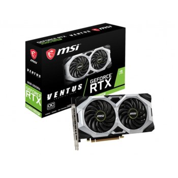 Видео карта nVidia GeForce RTX 2060 SUPER, 8GB, MSI VENTUS OC, PCI-E 3.0, GDDR6, 256bit, Display Port, HDMI | JAR Computers MSI GeForce RTX 2060 SUPER VENTUS OC