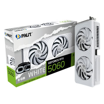 Palit GF RTX 5060 White OC 8G | JAR Computers Palit GF RTX 5060 White OC 8G
