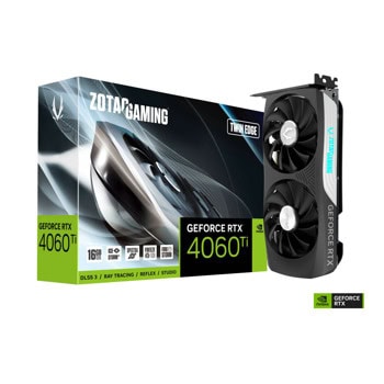 Видео карта ZOTAC GAMING RTX 4060 TI Twin Ege 16GB