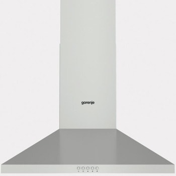 Абсорбатор Gorenje WHC629E4X, за вграждане, 110W, 450m³/h, 1 мотор, инокс, LED светлина, електронно управление | JAR Computers Gorenje WHC629E4X