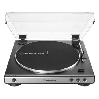Грамофон Audio-Technica AT-LP60XUSB, нaпълнo aвтoмaтичен, ремъчно задвижване, максимум 45 об/мин, USB, черен | JAR Computers Грамофон Audio-Technica AT-LP60XUSB AT-LP60XUSBGM