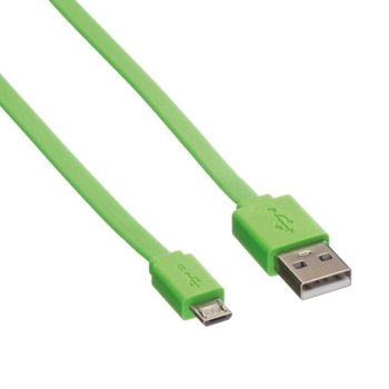 ROLINE 11.02.8763 USB Type A M - Micro USB B M 1м