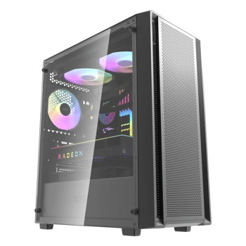 Кутия Darkflash DK353, ATX/mATX/Mini-ITX, 1 x USB 3.0, 3x 120 mm RGB вентилатора, черна, с прозорец, без захранване | JAR Computers Кутия Darkflash DK353 черна
