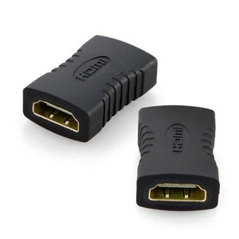 Преходник 23423154, от HDMI(ж) към HDMI(ж), черен | JAR Computers Noname 23423154