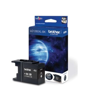 Касета ЗА BROTHER MFC-J6510/J6910 - Black - LC1280XLBK - заб.: 2400k | JAR Computers Касета ЗА BROTHER MFC-J6510/J6910 - Black