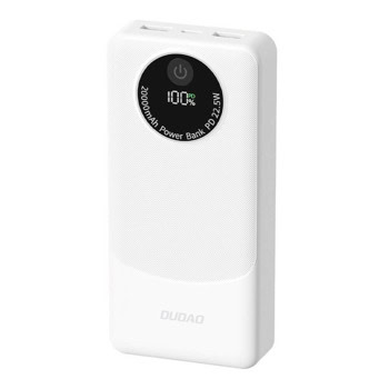 dudao k12pro 20000mah 22.5w pd бял