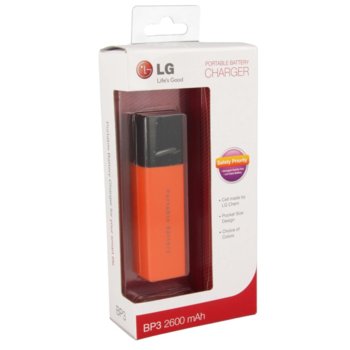 LG Portable Battery Charger BP3 2600 mAh 23980