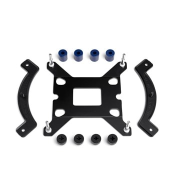 Планка за монтаж на охладител Noctua NM-i17xx-MP83-chromax.black, съвместима със сокет LGA 1700, черена | JAR Computers Noctua Mounting KIT NM-i17xx-MP83 chromax.black