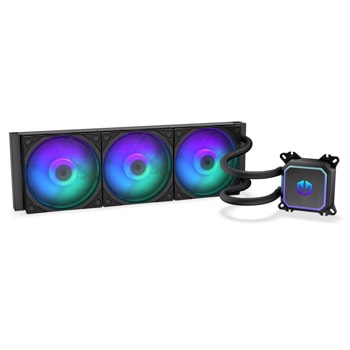 Водно охлаждане за процесор Endorfy Navis F360 ARGB, съвместимост със сокети Intel LGA 1700/1200/1151/1155/1156 & AMD AM4/AM5 | JAR Computers Водно охлаждане Endorfy Navis F360 ARGB EY3B006