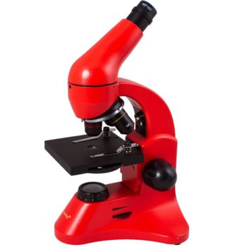 Микроскоп Levenhuk Rainbow 50L PLUS Orange (Портокал), 64-1280x оптично увеличение | JAR Computers Rainbow 50L PLUS Orange 72227