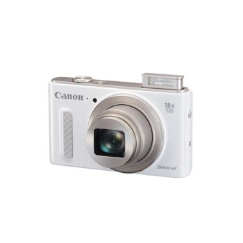 Canon PowerShot SX610 HS, white, 20.2Mpix,18x Zoom