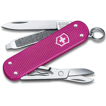 Джобен нож Victorinox Classic Alox Flamingo Party, розов | JAR Computers Victorinox Classic Alox Flamingo Party 0.6221.251G