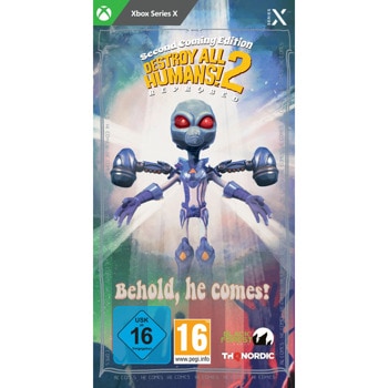 Игра за конзола Destroy All Humans! 2 - Reprobed - 2nd Coming Edition, за Xbox Series X | JAR Computers Destroy All Humans! 2 Reprobed 2nd CE Xbox Ser X