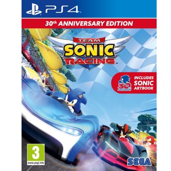 Игра за конзола Team Sonic Racing - 30th Anniversary Edition, за PS4 | JAR Computers Team Sonic Racing - 30th Anniversary Edition PS4