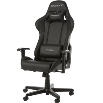 Геймърски стол DXRacer Formula OH/FL08/N, черен | JAR Computers DXRacer Formula Black