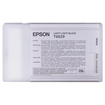 Касета за Epson Stylus Pro 7800/9800 - Light Black - P№ C13T602900 - Заб.: 110 ml. | JAR Computers Epson (C13T602900) Light Black