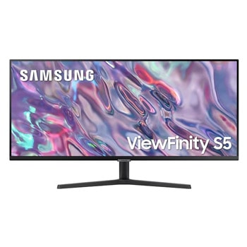 Монитор Samsung ViewFinity S5 LS-34C500GAU (2023), 34" (86.36cm), VA панел, 100Hz, Ultra WQHD, 5ms, 3000:1, 300cd/m2, 2x HDMI, DP | JAR Computers Samsung LS34C500GAUXEN