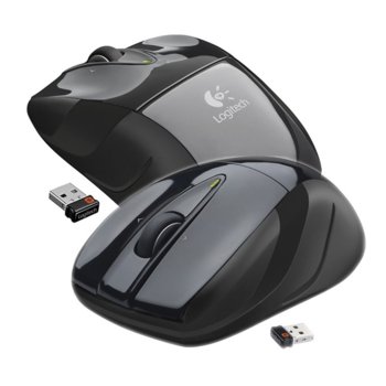 Logitech M525, безжична, 2.4GHz, черна