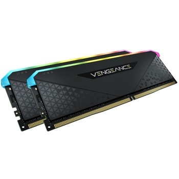 Памет 32GB (2x16GB) DDR4, 3200MT/s, Corsair Vengeance RGB RS (CMG32GX4M2E3200C16), 1.35V | JAR Computers Corsair Vengeance RGB RS 2x16GB 3200MHz CL16