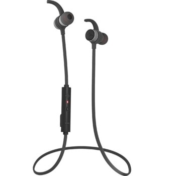 Слушалки Audictus Endorphine Black ABE-0884, безжични, микрофон, Bluetooth 4.1, до 5 часа време на работа, IPX4 водоустойчиви, черни image