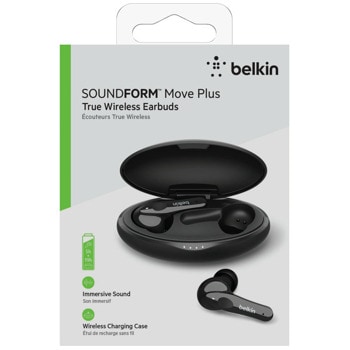 Слушалки Belkin SOUNDFORM Move Plus PAC002btBK-GR