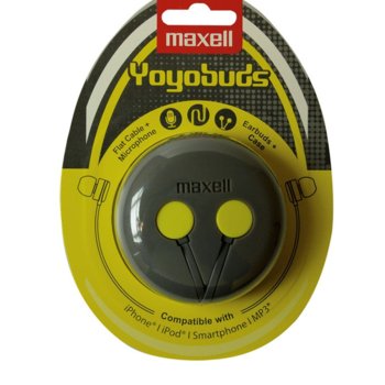 MAXELL YOYO BUDS сиво-жълти