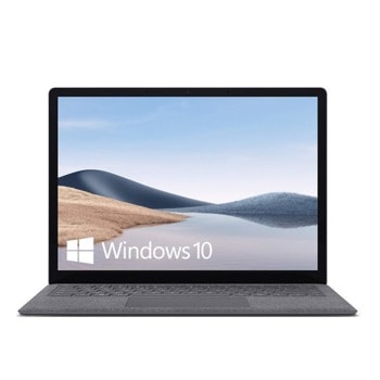 Лаптоп Microsoft Surface Laptop 4 (5PB-00024)(сребрист), шестядрен AMD Ryzen 5 4680U 2.2/4.0GHz, 13.5" (34.29 cm) WQXGA 10 point multi-touch Glare PixelSense Display, (USB-C), 8GB LPDDR4X, 256GB SSD, Windows 10 Home | JAR Computers Microsoft Surface Laptop 4