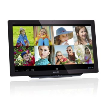 Настолен компютър 23" (58.42 cm) PC Philips S231C4AFD, IPS панел, FULL HD LED сензорен екран (HDMI), четириядрен nVidia Tegra T33 1.6 GHz, 2GB DDR3 RAM, 8GB eMMC Flash (+SDHC слот), WiFi, колонки, Android 4.2, 2г. гаранция | JAR Computers PC Philips S231C4AFD All-In-One