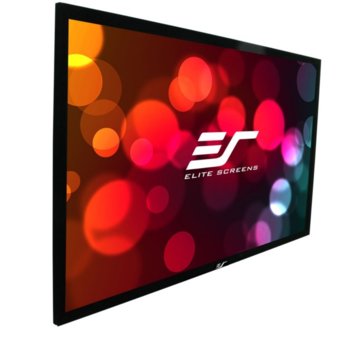 Екран Elite Screen Sable Frame Series, 120" (304.8 cm), за стена, 2 г. гаранция | JAR Computers Elite Screen ER120WH1 120 Black
