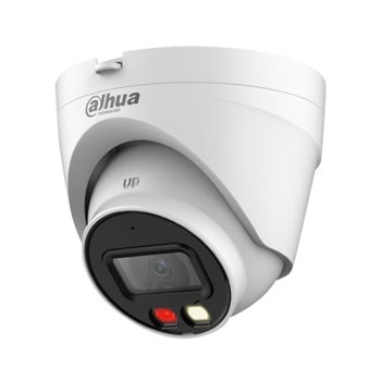IP камера Dahua IPC-HDW1239V-A-IL-0280B, куполна камера, 2Mpix(1920x1080@30fps), 2.8mm обектив, H.265+/H.265/H.264+/H.264H/H.264B/H.264/MJPEG, IR осветеност (до 30m), външна IP67, PoE, microSD до 512GB, микрофон | JAR Computers Dahua IPC-HDW1239V-A-IL-0280B