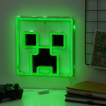 Paladone Minecraft - Creeper Wall Mountable LED Ne