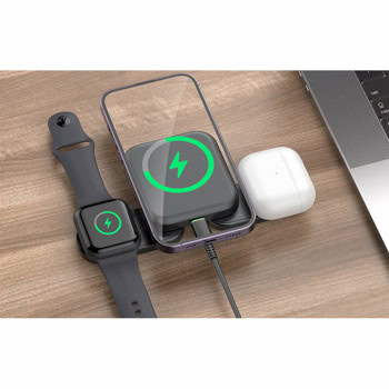 Budi 3-in-1 Wireless Charger 15W