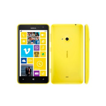 Nokia Lumia 625, жълт