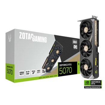 Видео карта ZOTAC RTX 5070 Solid OC 12GB GDDR7