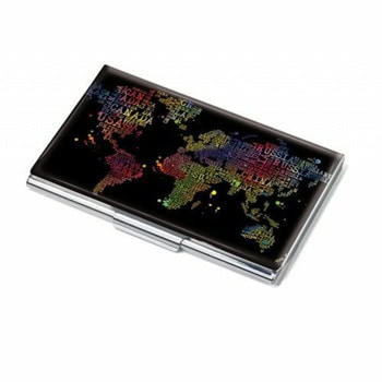 Визитник Troika CDC10-A135, метален, черен | JAR Computers Визитник Troika CDC10-A135
