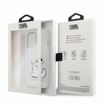 Choupette Eat за iPhone 14 Pro Max прозрачен