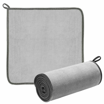 Микрофибърна кърпа Baseus Microfiber Towel (CRXCMJ-0G), за почистване на автомобил и всякакви видове повърхности, 40x40 см, сива | JAR Computers Baseus 2x Microfiber Towel CRXCMJ-0G